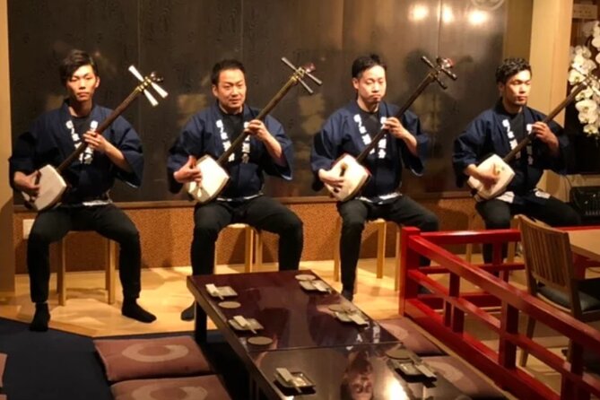 Tsugaru shamisen performance over traditional dinner - Asakusa Culture Center: the best warm-up for an old-town evening