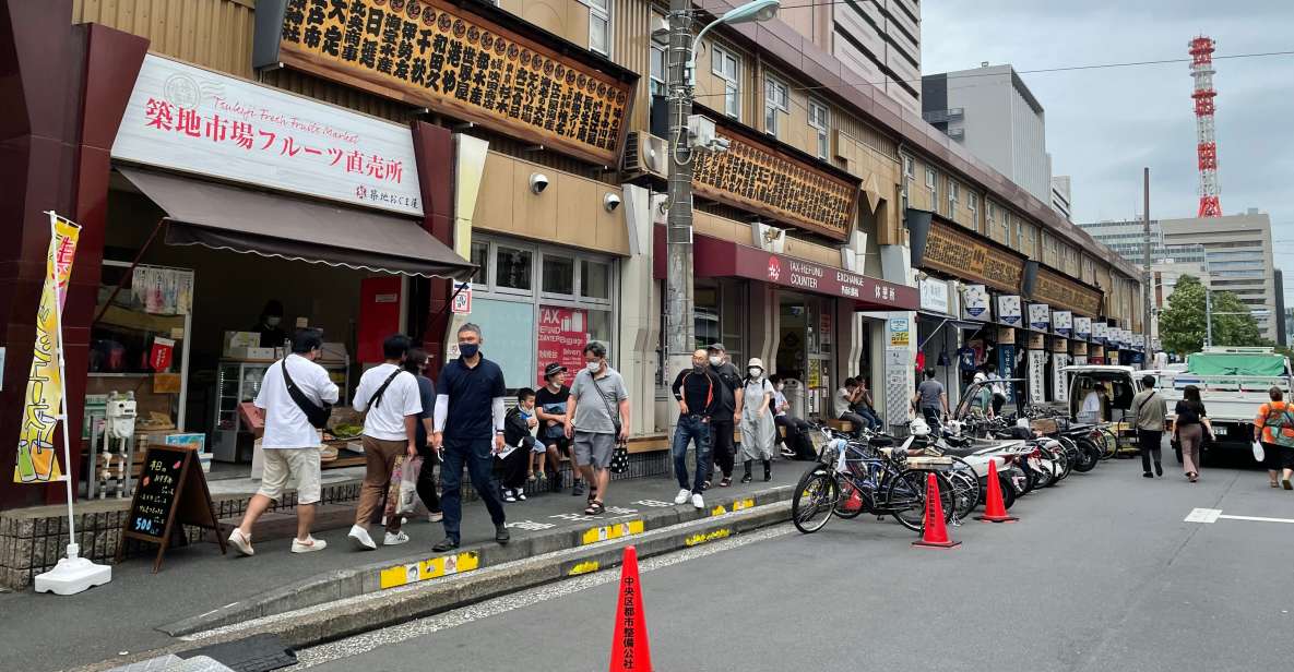 Tsukiji: Outer Market Walking Tour & Sake Tasting Experience - What the Tour Includes at the Market (and What You Pay For)