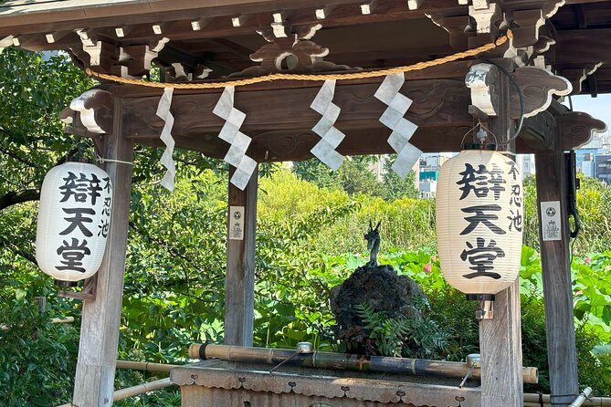 Ueno Park and Ameyoko Street Food Market Half Day Walking Tour - Shinobazu Pond + Bentendo: your mid-tour reset