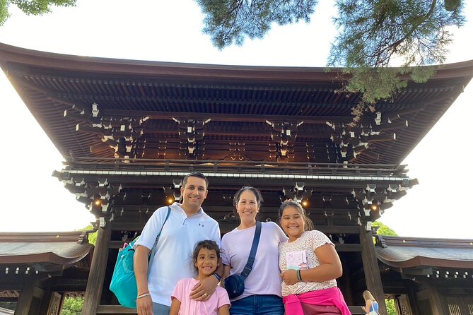 Yummy Harajuku Colorful Family Food Tour Kids Free by Expert - Meiji Jingu Shrine: a calm reset next to a major station