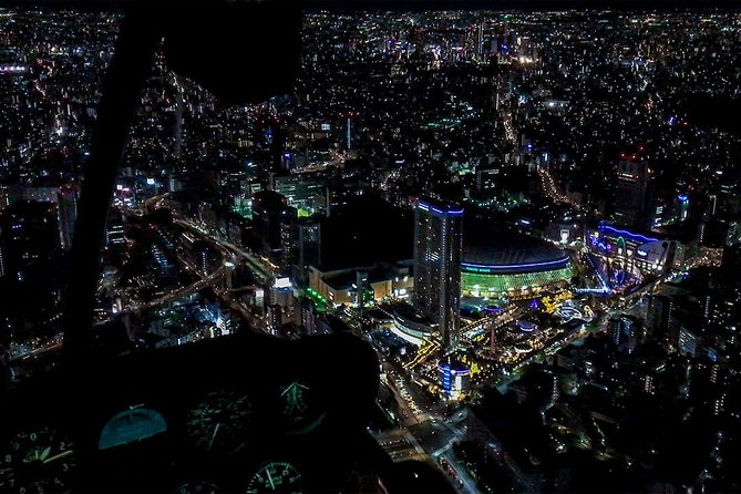 【50 mins】 City lights HelicopterTour: Tokyo and Yokohama plan - Yokohama Harbour: A Different Night Mood From the Water’s Edge